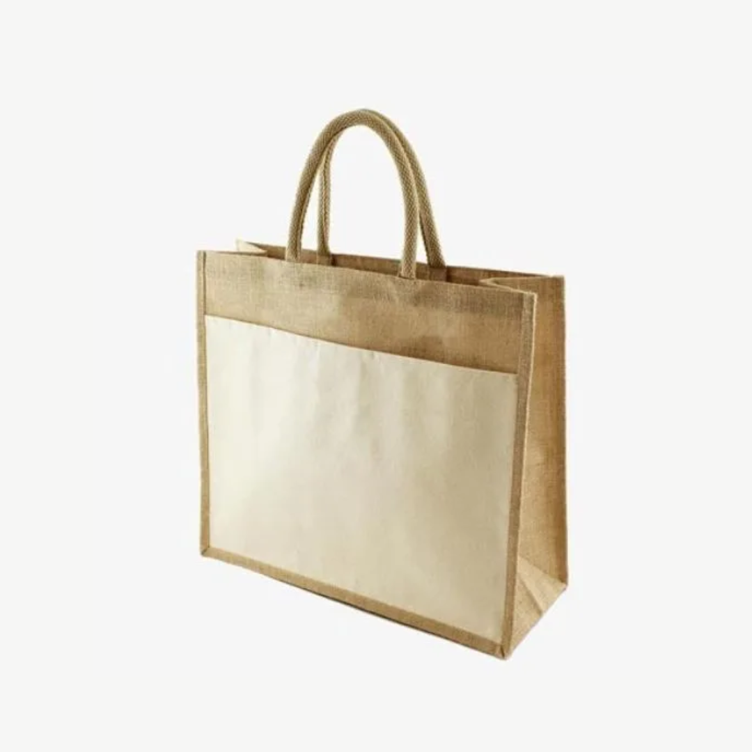 Brown Jute Tote